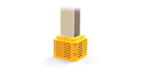 Säulenschutz Flexi Shield - Für quadratische und rechteckige Säulen und Stützen