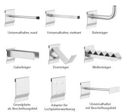 Zubehör für RasterPlan® Schlitzplatten