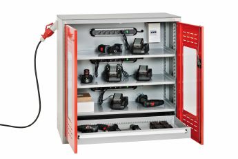 Akku-Ladeschrank klein