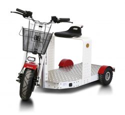 Elektro-Transportroller EuroScooter II, lange Plattform, max. 15 km/h