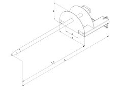 Tragdorn für Stapler